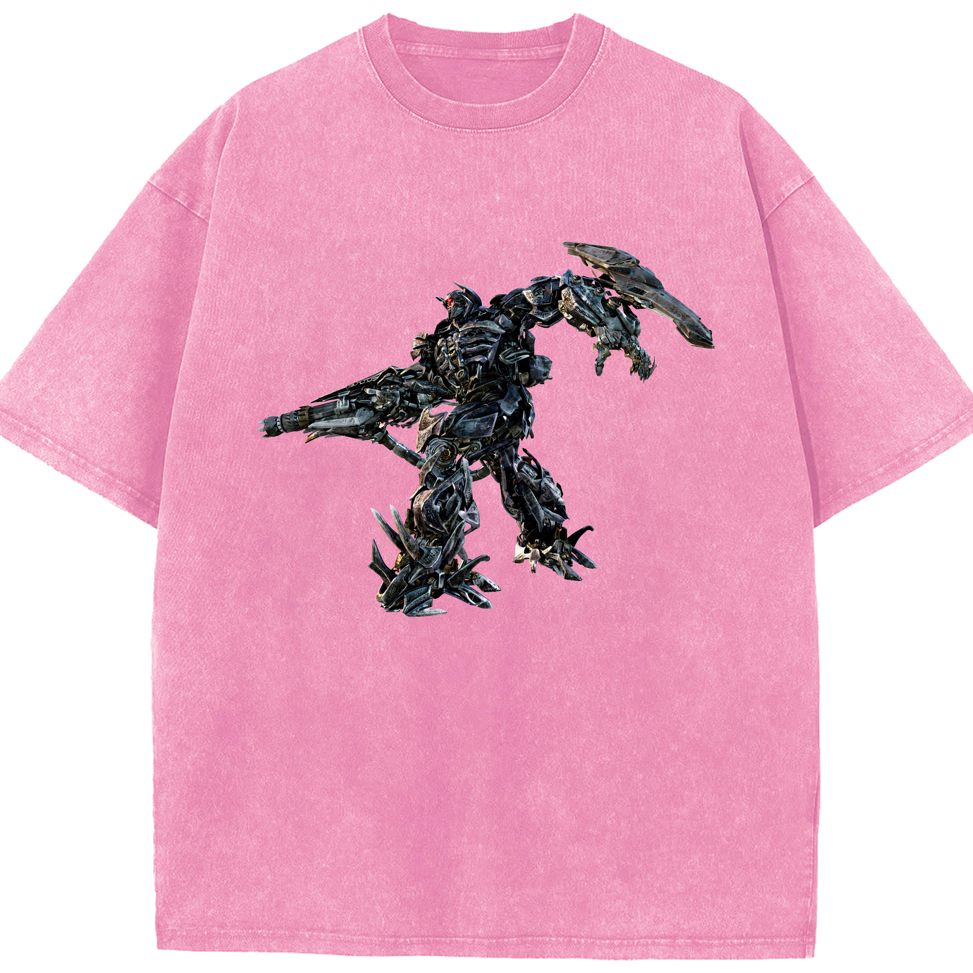 （画像用） Transformers トランスフォーマー 綿100% ヴィンテージ風 半袖Tシャツ（フロントプリント）